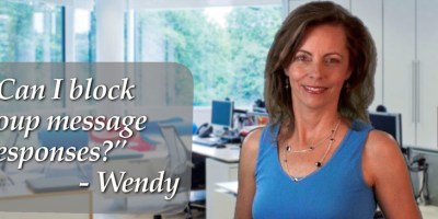 Tech Tip Today - Block Group Messages