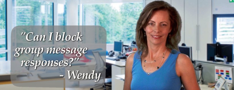 Tech Tip Today - Block Group Messages