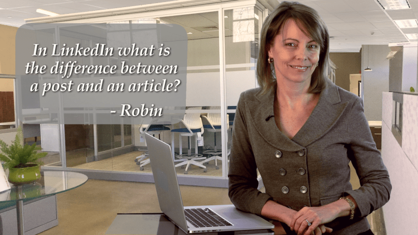 Tech Tip Today - LinkedIn Articles vs Posts