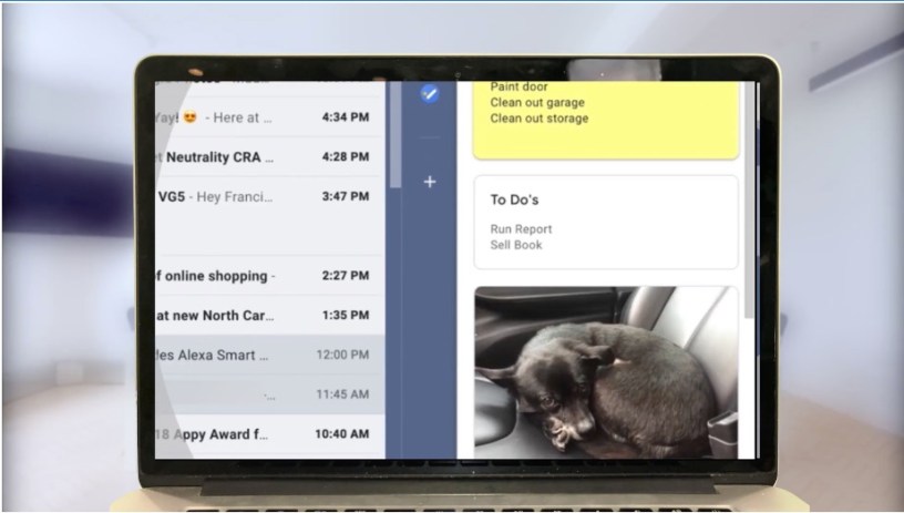 Gmail integration with google Keep
