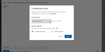 Gmail How to use confidential mode