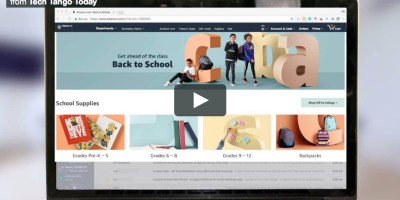 Back to School Shopping on Amazon is Easy