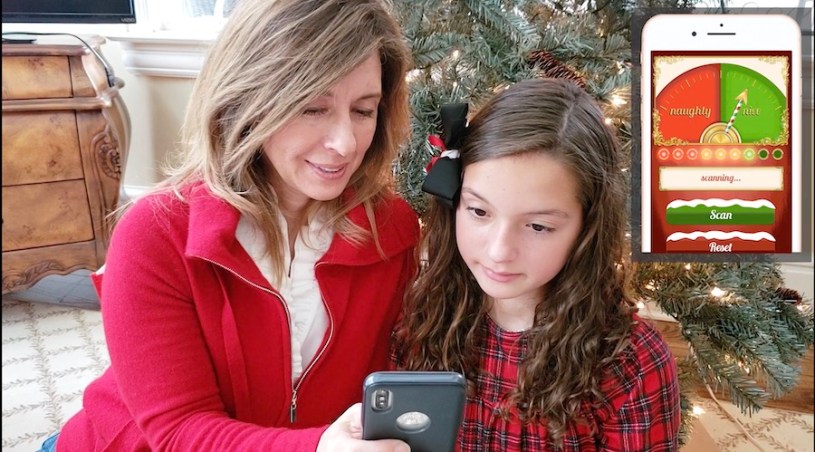 How to find out if you have been naught or nice this Christmas - Santa Scan App