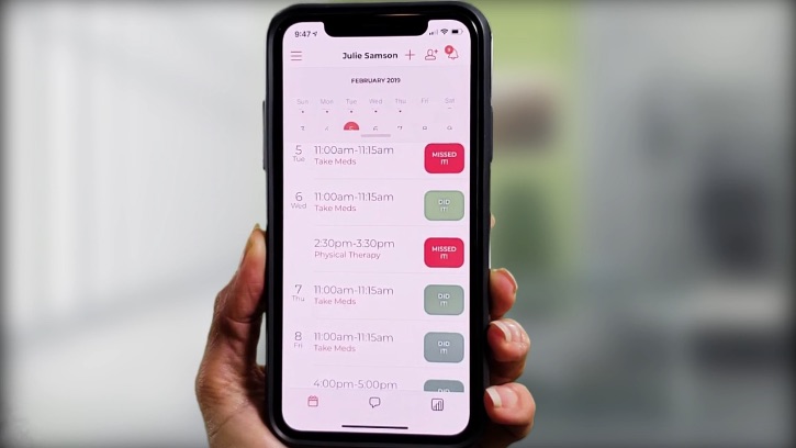 A New App Helps the Family Care Team Improve the Care of Aging Parents